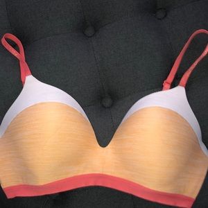 Orange Victoria’s Secret bra